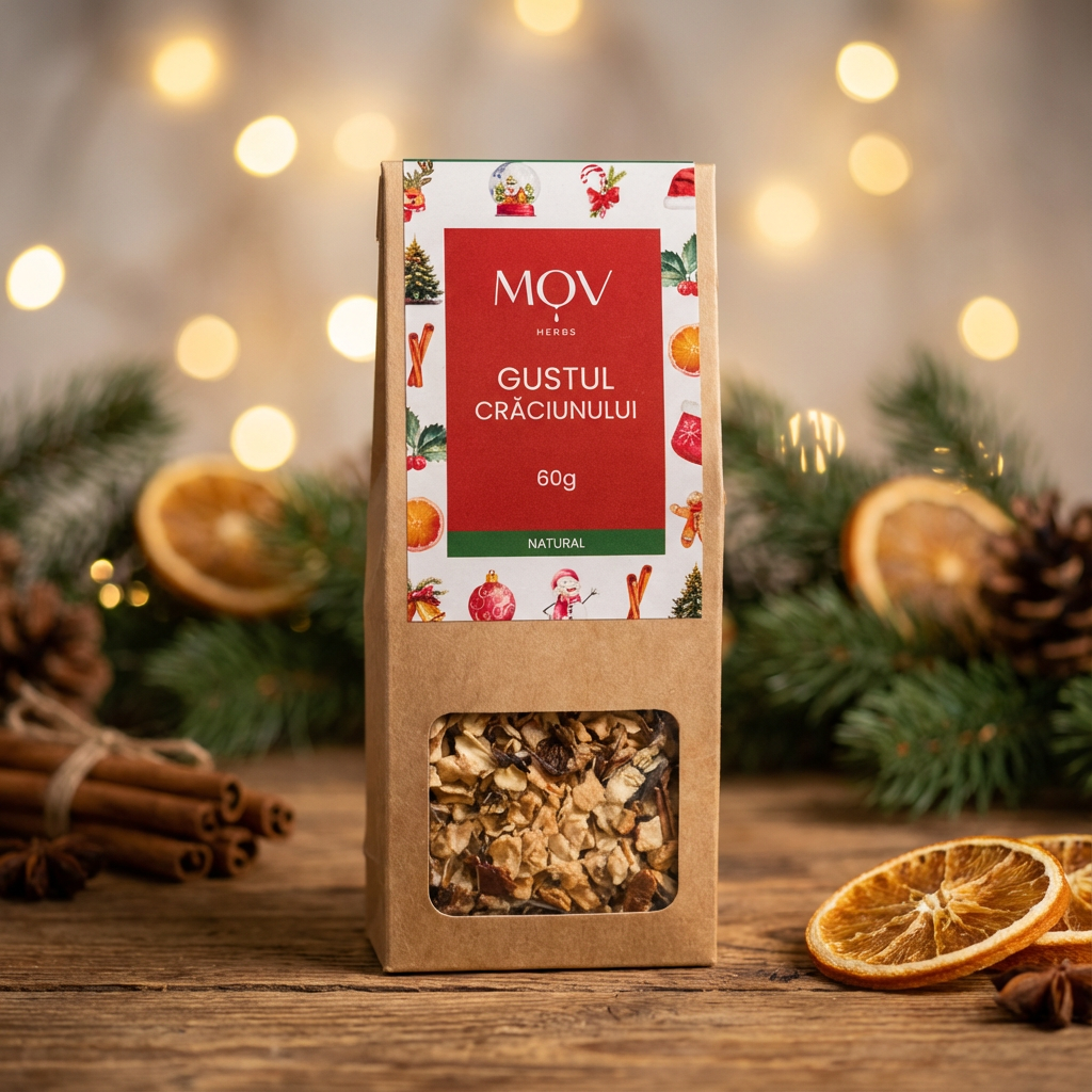 Mix de Ceai 'Gustul Crăciunului' 60g