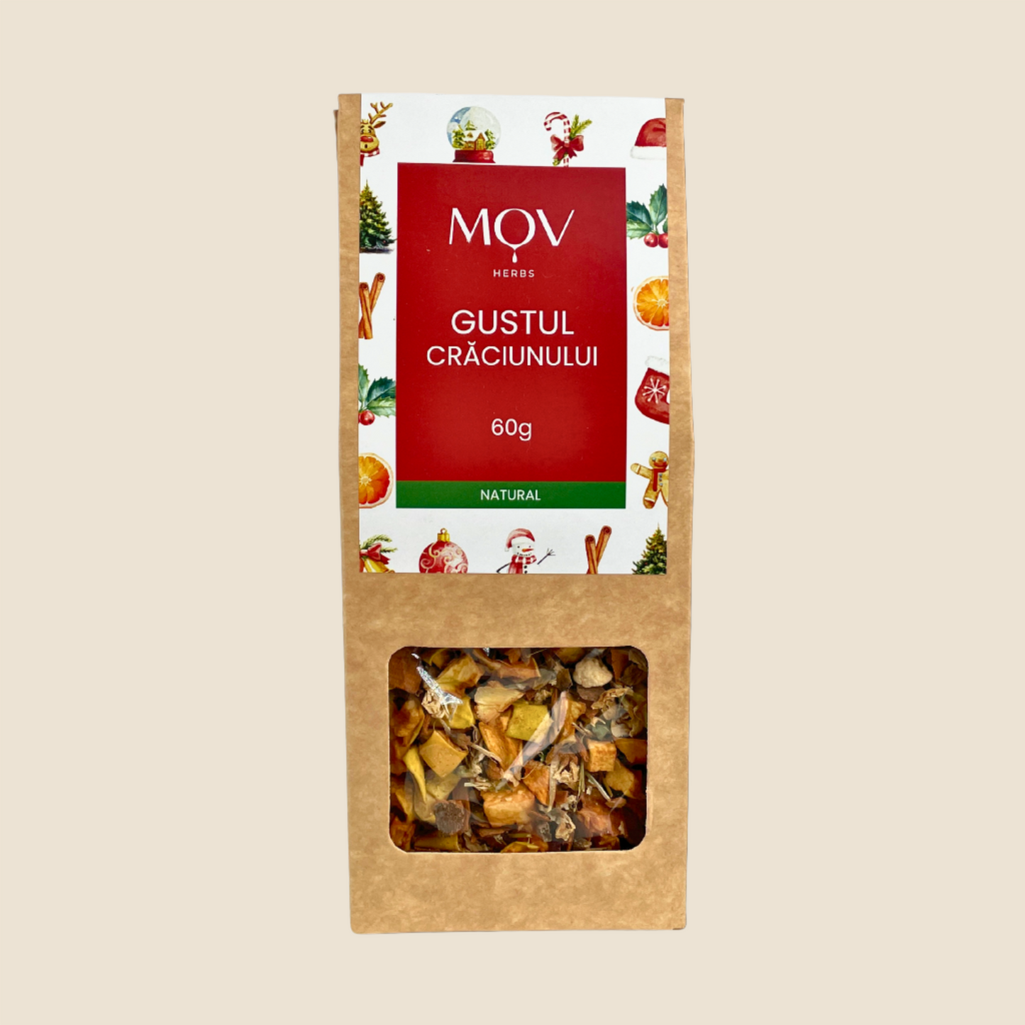 Mix de Ceai 'Gustul Crăciunului' 60g